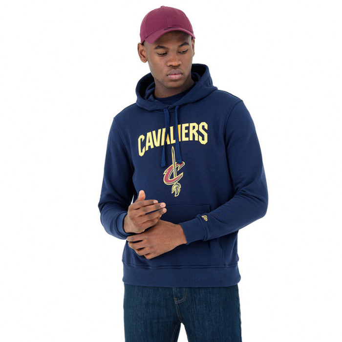 Sweat à capuche New Era Cleveland Cavaliers