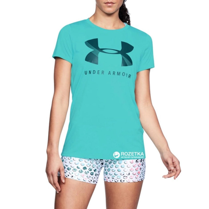 Tee-shirt Under  Femme Armour Tech Graphic Twist