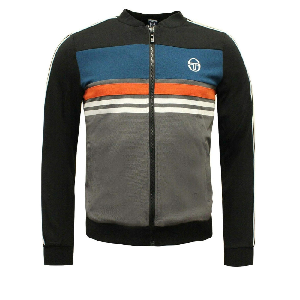 Veste Matelassée Baddeley Sergio Tacchini - Noir, Coupe Confortable Avec Poches Zippées - 9