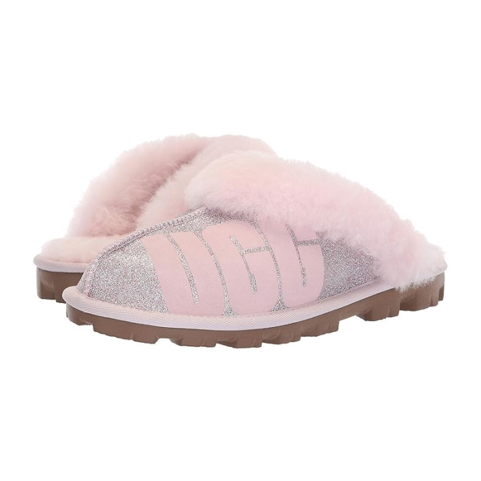 Chausson UGG Coquette Sparkle (Gris) - COQUETTE-SPARKLE-SEASHELL