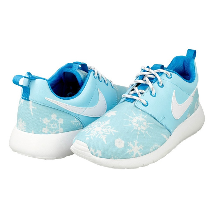 Basket Nike Roshe One Print Snowflake Junior - Ref. 677784-401