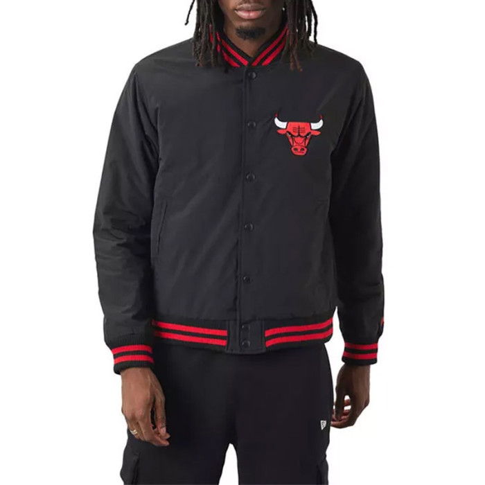 New Era Blouson New Era Chicago Bulls Team Logo Bomber