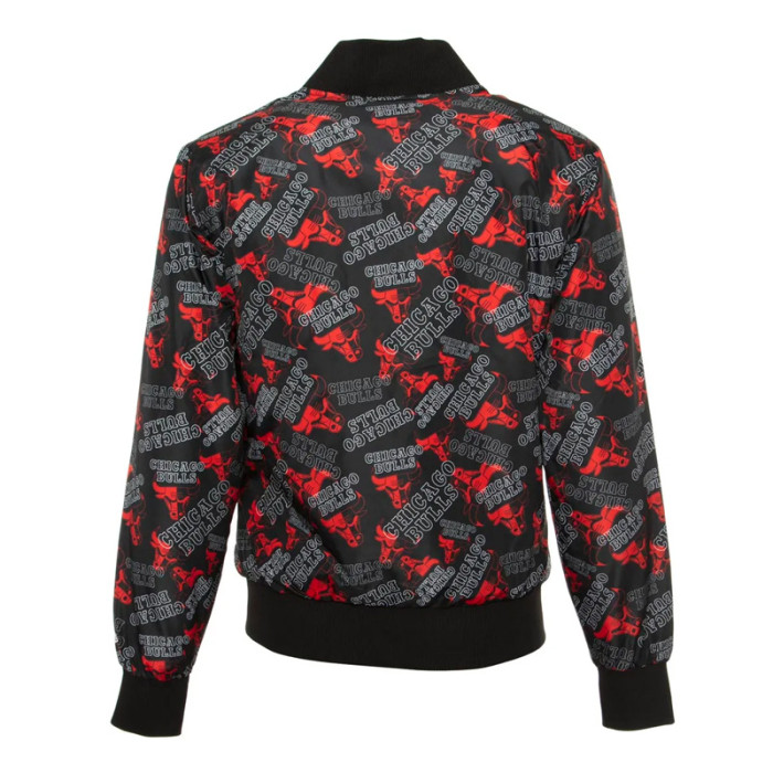 New Era Blouson New Era Chicago Bulls Logo Print