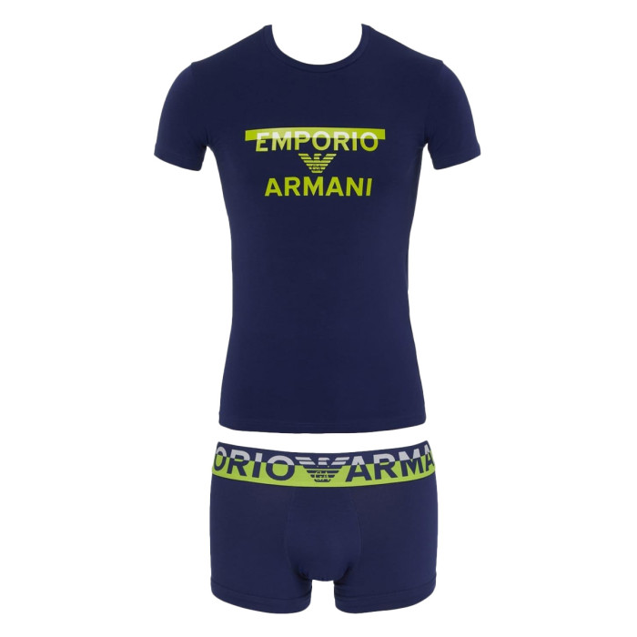 EA7 Emporio Armani Ensemble Tee Shirt et Boxer EA7 Emporio Armani