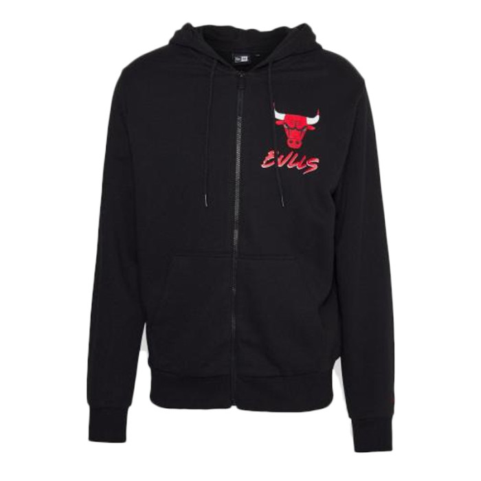 New Era Sweat à capuche New Era Chicago Bulls NBA Script