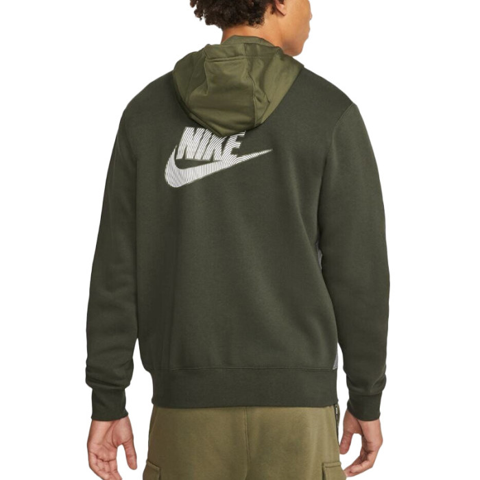 Sweat à capuche Nike NSW HYBRID FLC