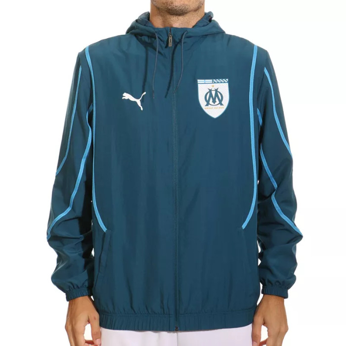 Puma Veste de survêtement Puma PREMATCH OM WOVEN