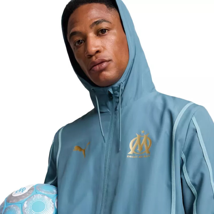 Puma Veste de survêtement Puma PREMATCH OM WOVEN