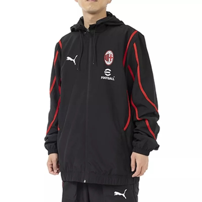 Puma Veste de survêtement Puma AC MILAN PREMATCH WOVEN