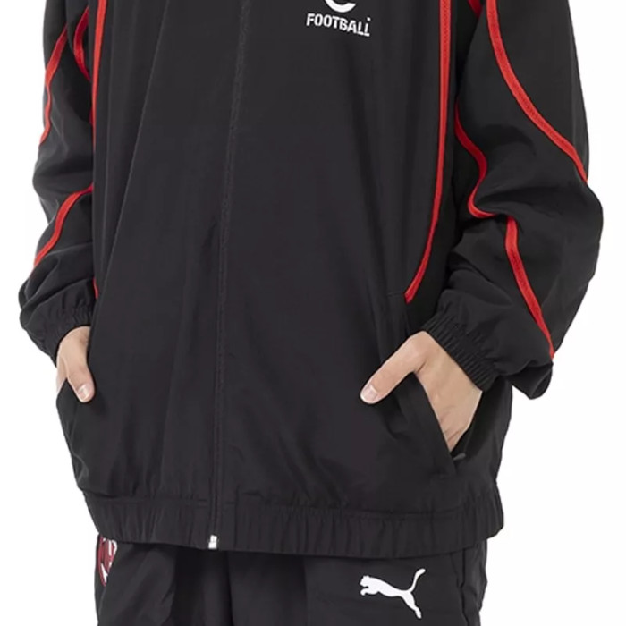 Puma Veste de survêtement Puma AC MILAN PREMATCH WOVEN