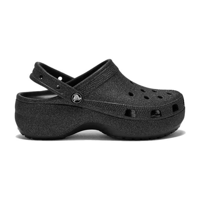 CROCS Sandale Crocs CLASSIC PLATEFORM GLITTER