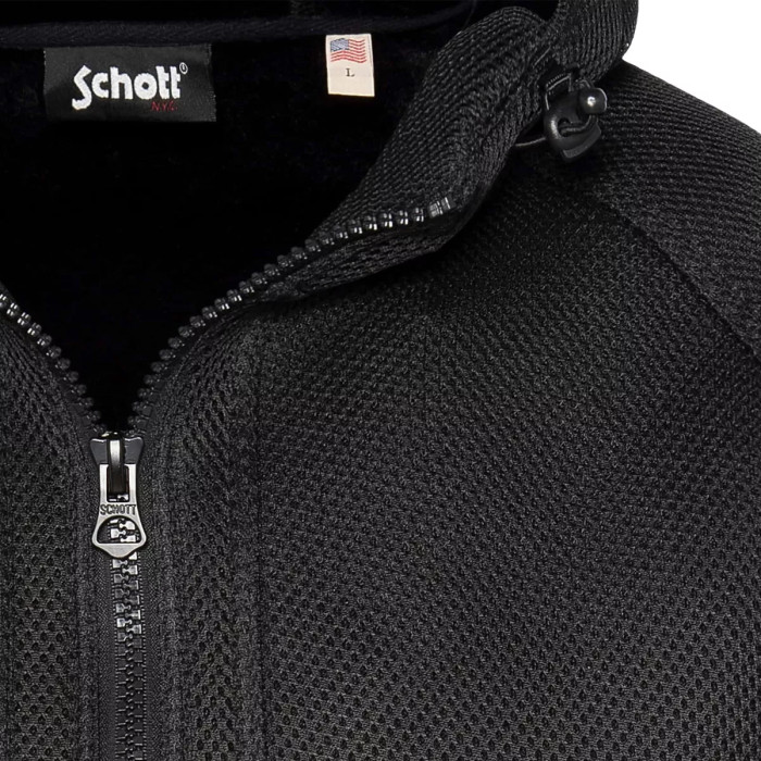 Schott Sweatshirt Schott BIG NEOPRENE MESH