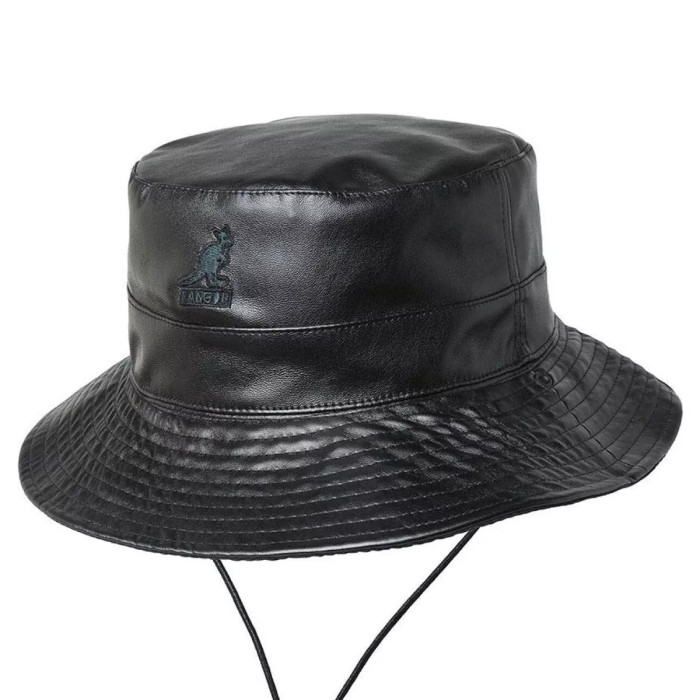 Kangol Chapeau Kangol FAUX LEATHER REV BUCKET