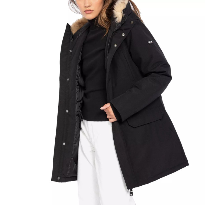 Schott Parka à capuche fausse fourrure Femme Schott JKTNELLYW