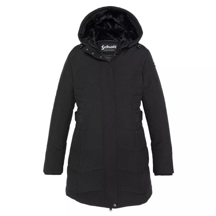 Schott Parka longue à capuche Femme Schott JKTKIMW