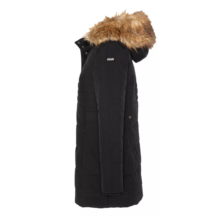 Schott Parka longue à capuche Femme Schott JKTKIMW