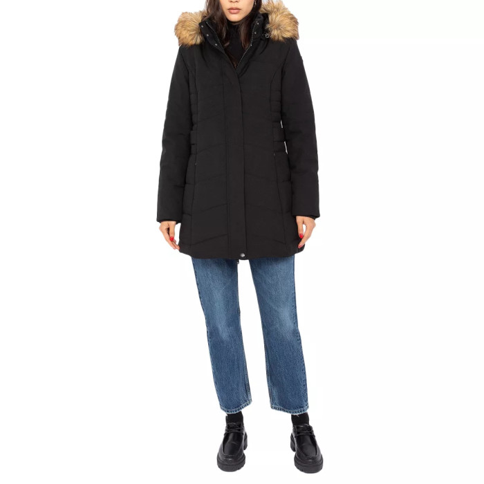 Schott Parka longue à capuche Femme Schott JKTKIMW