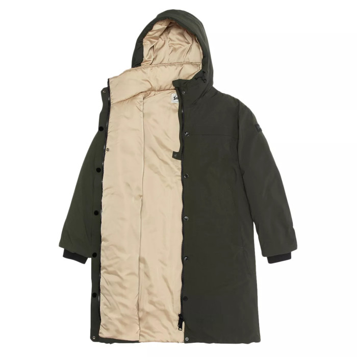 Schott Parka longue à capuche Femme Schott ASPENW