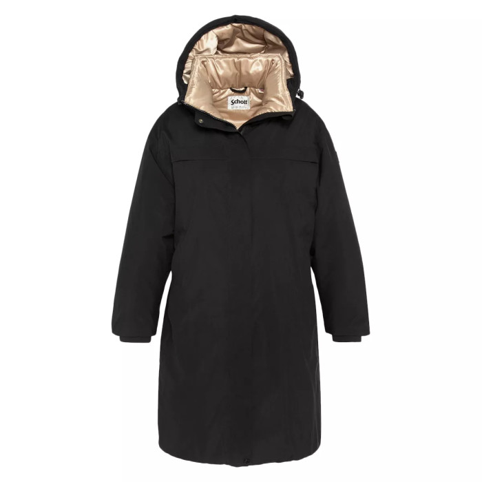 Schott Parka longue à capuche Femme Schott ASPENW