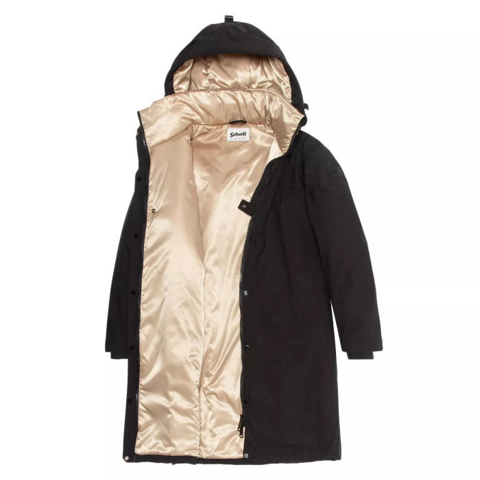 Schott Parka longue à capuche Femme Schott ASPENW