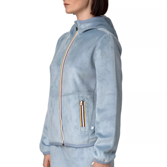 K-Way Veste courte K-Way LILY VELOUR POLAR REVERSIBLE