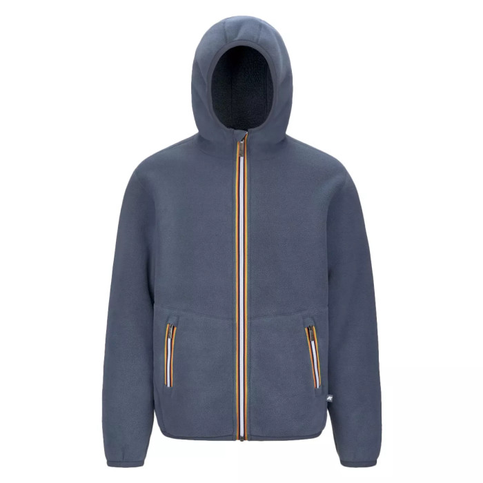 K-Way Veste à capuche zippée K-Way JACK SHERPA POLAR REVERSIBLE