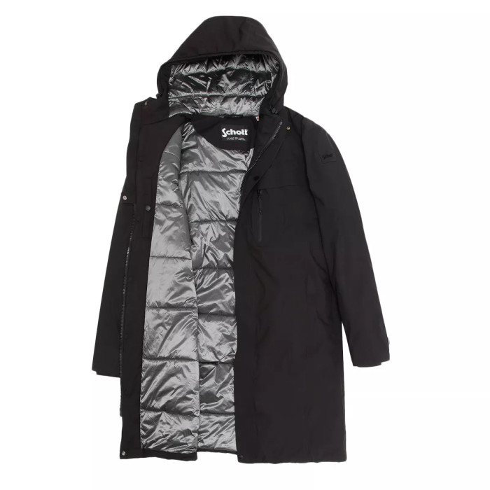 Schott Parka longue à capuche Schott EMMETT2