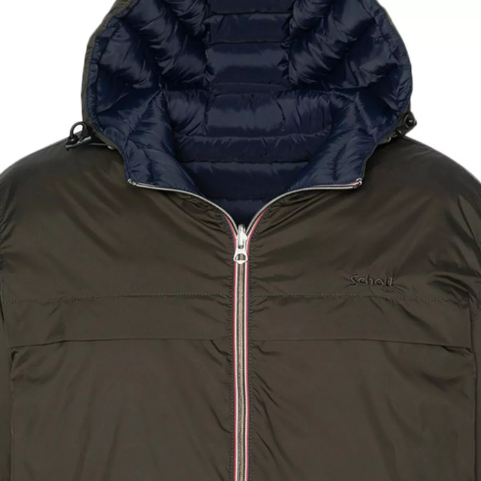 Schott Blouson à zip réversible Schott RIVERSO