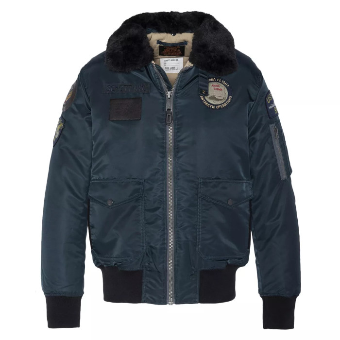 Schott Blouson badgé Schott OHARAVINTRS