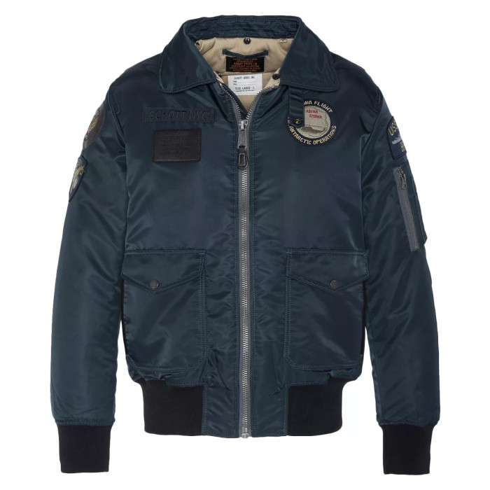 Schott Blouson badgé Schott OHARAVINTRS