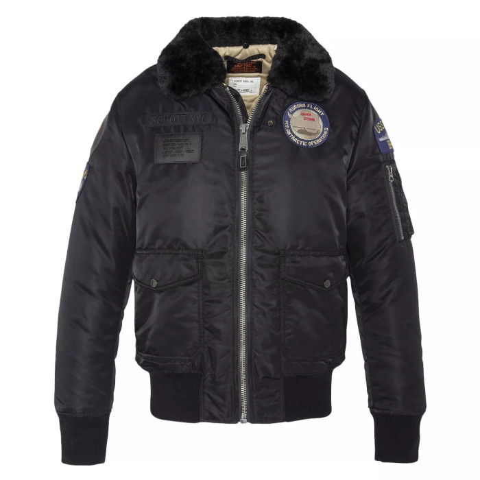 Schott Blouson badgé Schott OHARAVINTRS