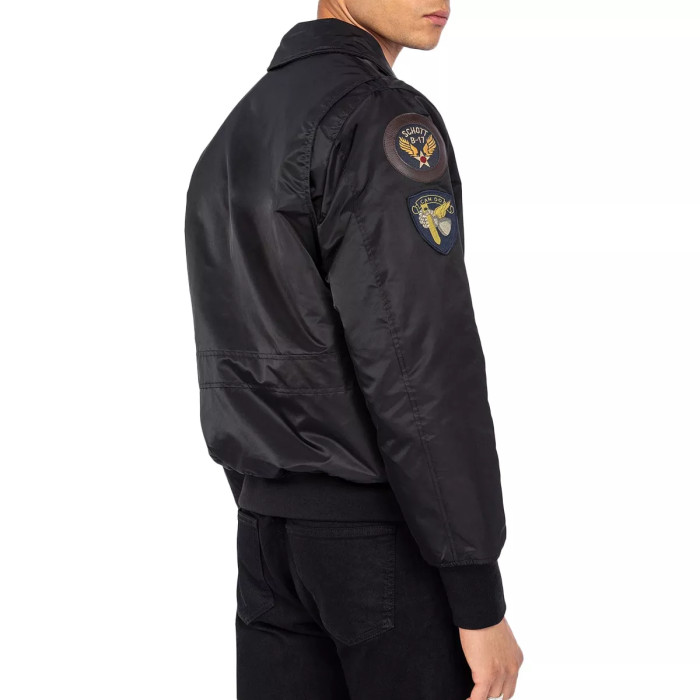 Schott Blouson badgé Schott OHARAVINTRS