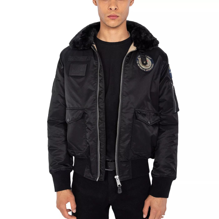 Schott Blouson badgé Schott OHARAVINTRS