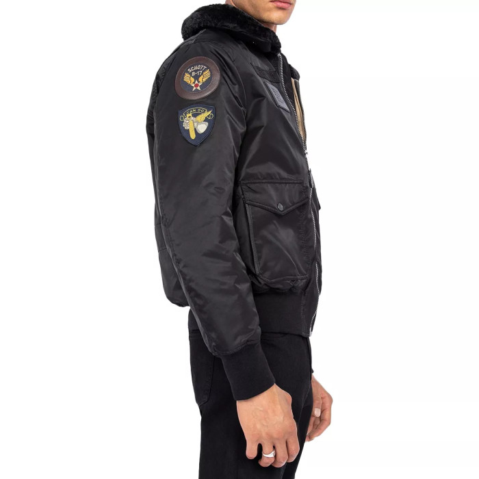 Schott Blouson badgé Schott OHARAVINTRS