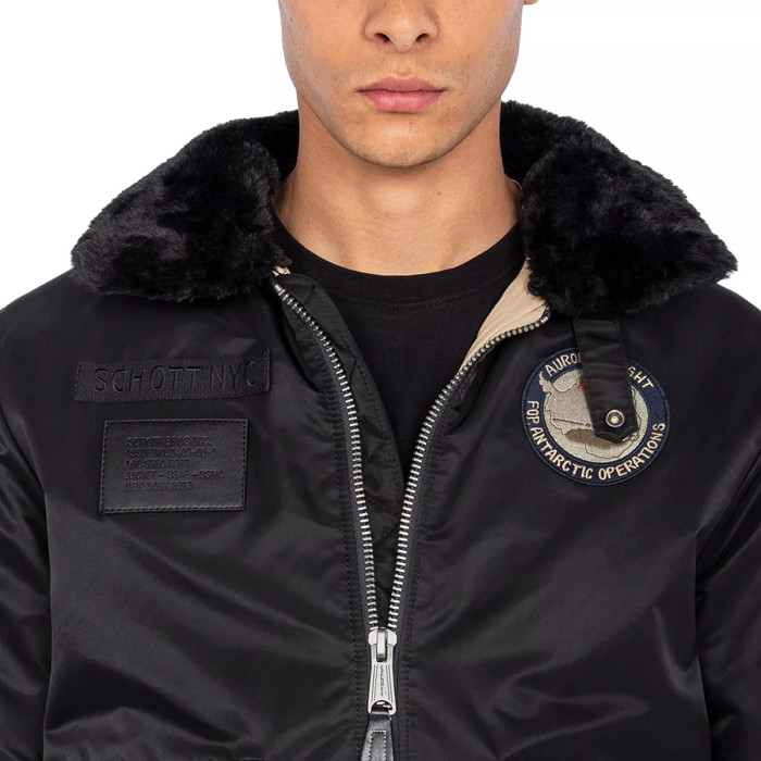 Schott Blouson badgé Schott OHARAVINTRS