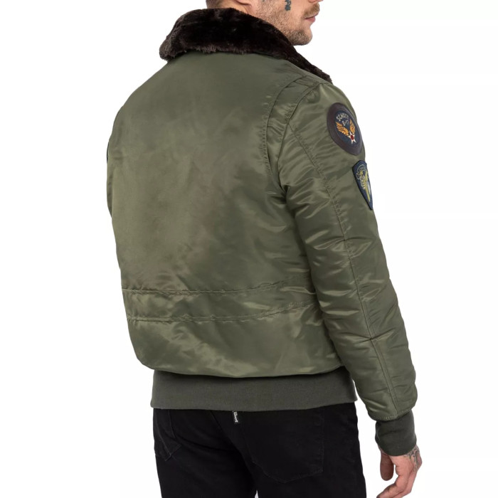 Schott Blouson badgé Schott OHARAVINTRS