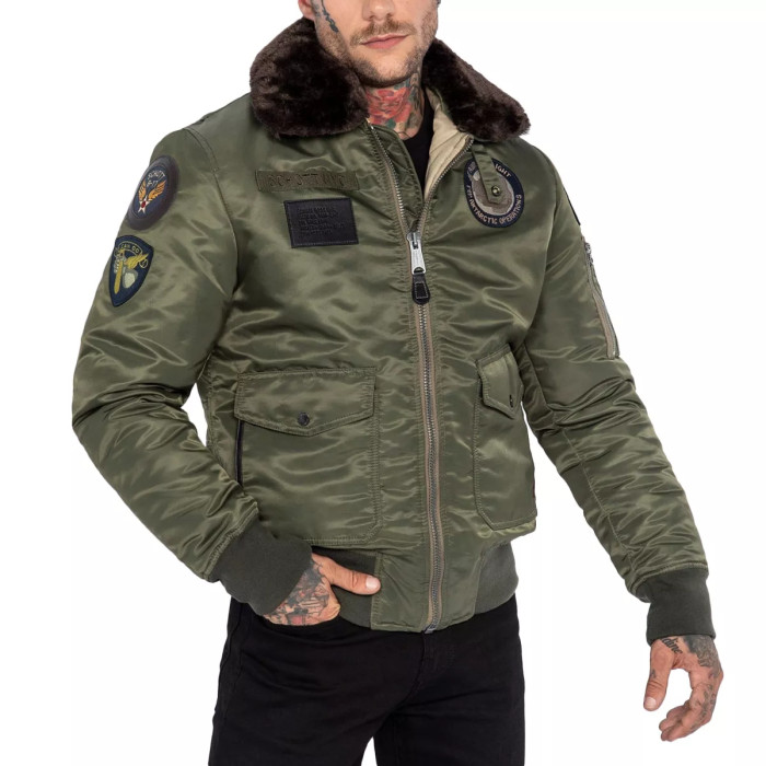 Schott Blouson badgé Schott OHARAVINTRS