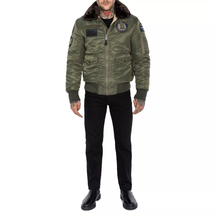 Schott Blouson badgé Schott OHARAVINTRS