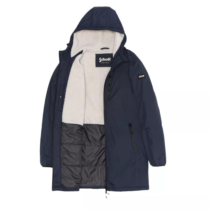 Schott Parka longue à capuche Double Sherpa Schott BLADEN2