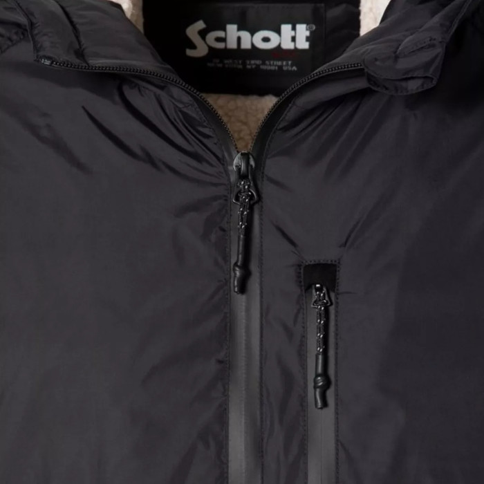 Schott Parka longue à capuche Double Sherpa Schott BLADEN2