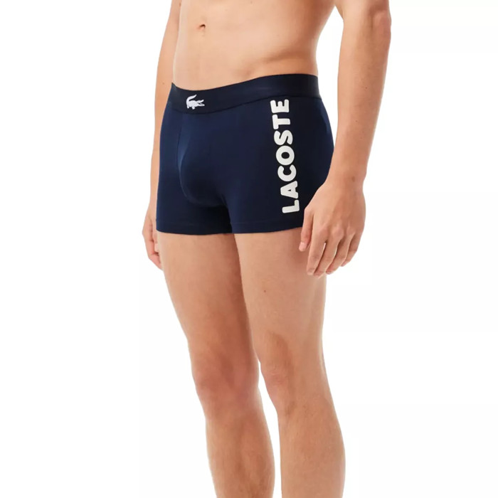  Pack de 3 boxers Lacoste STRETCH COTTON LOGO