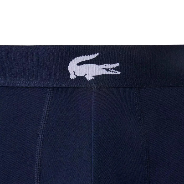  Pack de 3 boxers Lacoste STRETCH COTTON LOGO