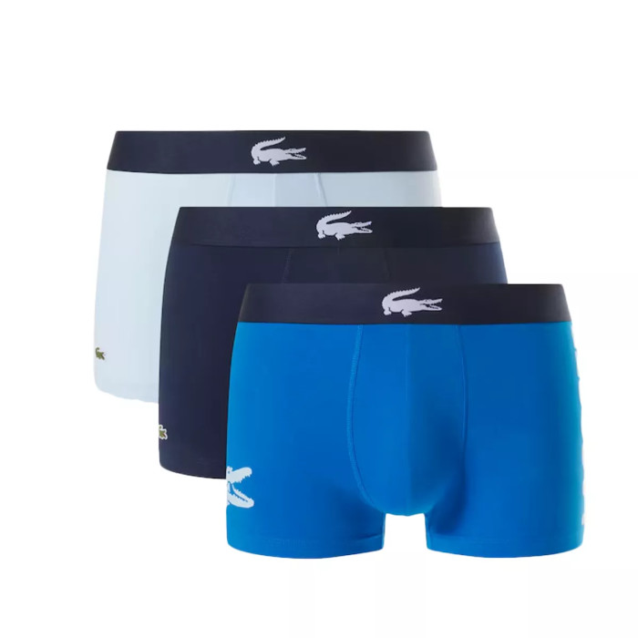  Pack de 3 boxers Lacoste STRETCH COTTON LOGO