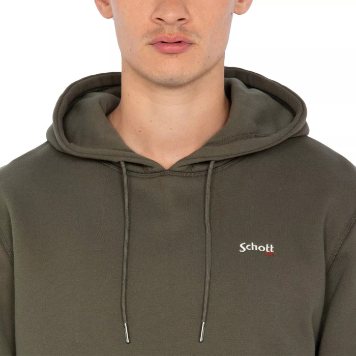 Schott Sweatshirt à capuche Schott AVEC BRODERIE