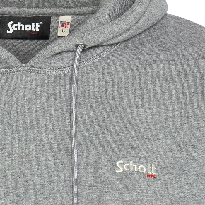 Schott Sweatshirt à capuche Schott AVEC BRODERIE