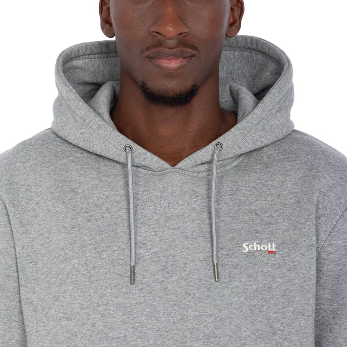 Schott Sweatshirt à capuche Schott AVEC BRODERIE