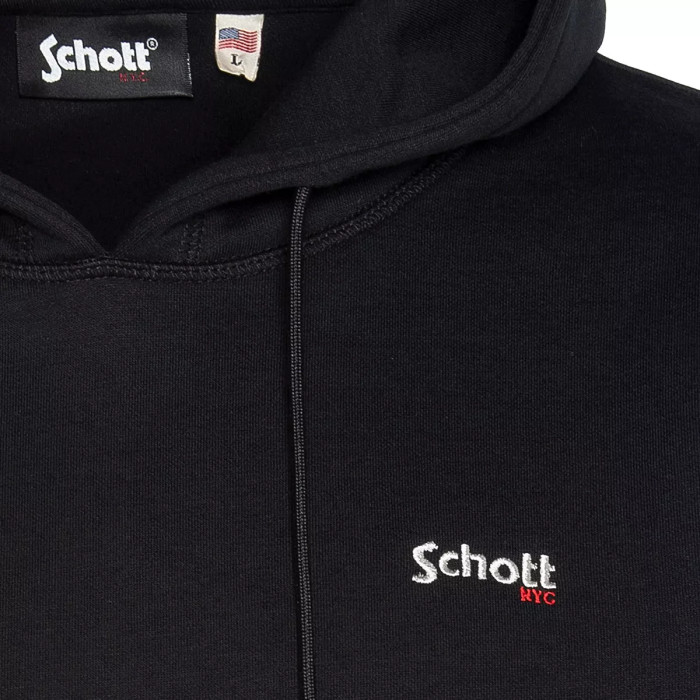 Schott Sweatshirt à capuche Schott AVEC BRODERIE