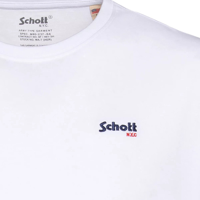 Schott Tee-shirt Schott RDC BRODE