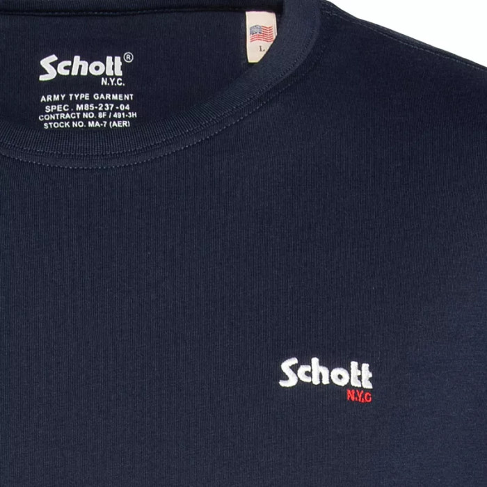 Schott Tee-shirt Schott RDC BRODE