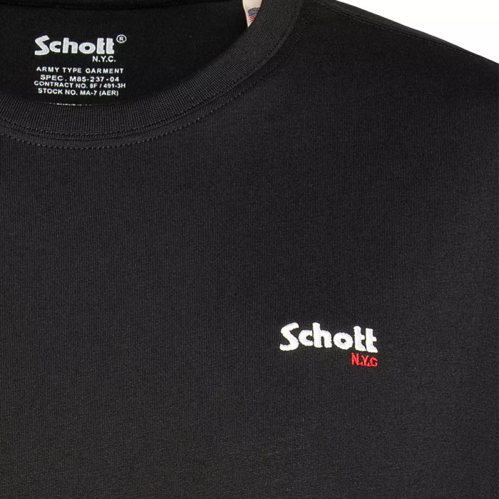 Schott Tee-shirt Schott RDC BRODE